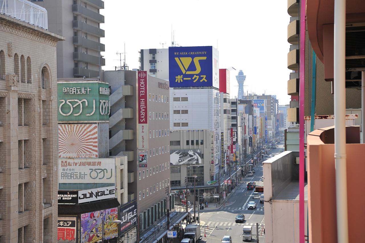 Hotel Kikuei Namba Osaka Exterior foto